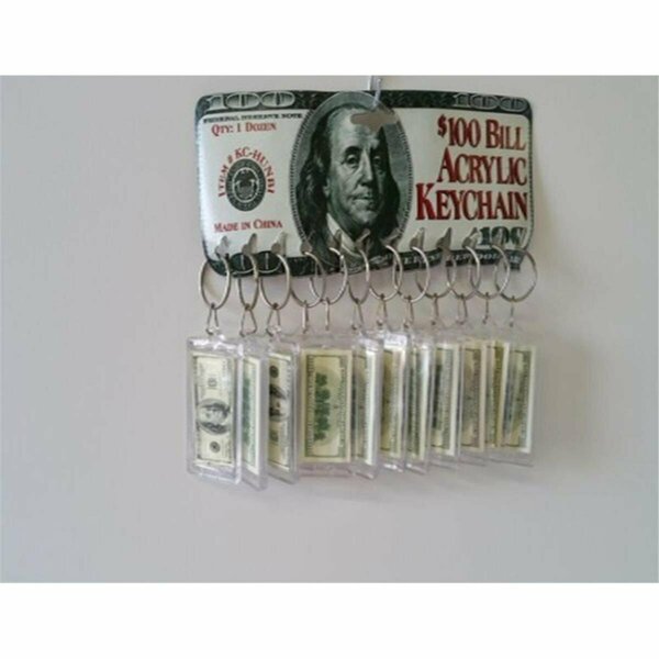 Tapestry Trading acrylic-money-keychain Acrylic Money Keychain - 2 Dozen TA96464